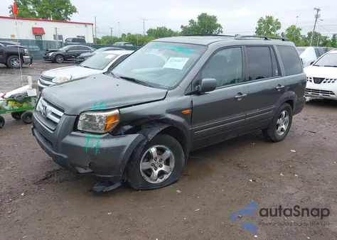 2007 Honda Pilot Ex-L z USA, uszkodzony, nr VIN 2HKYF18547H523865